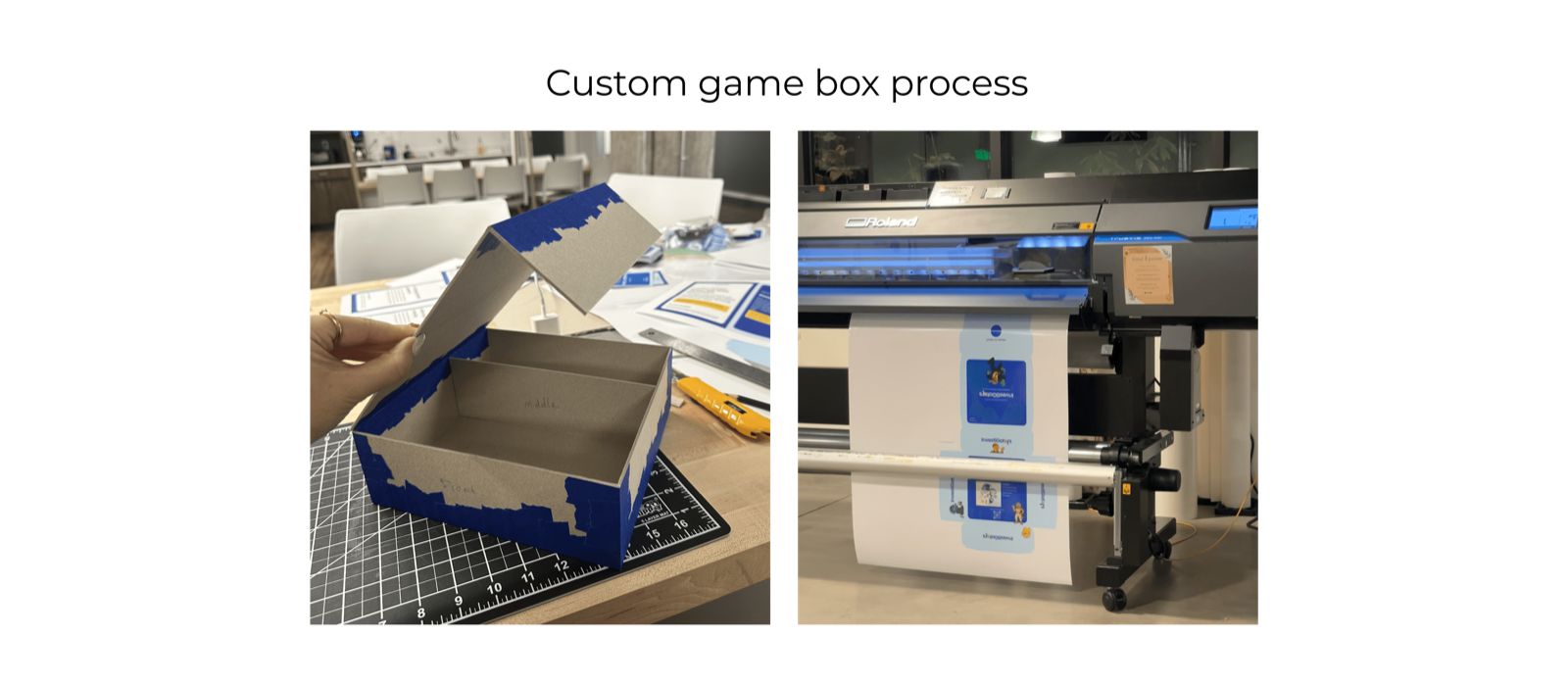 Building the custom game box