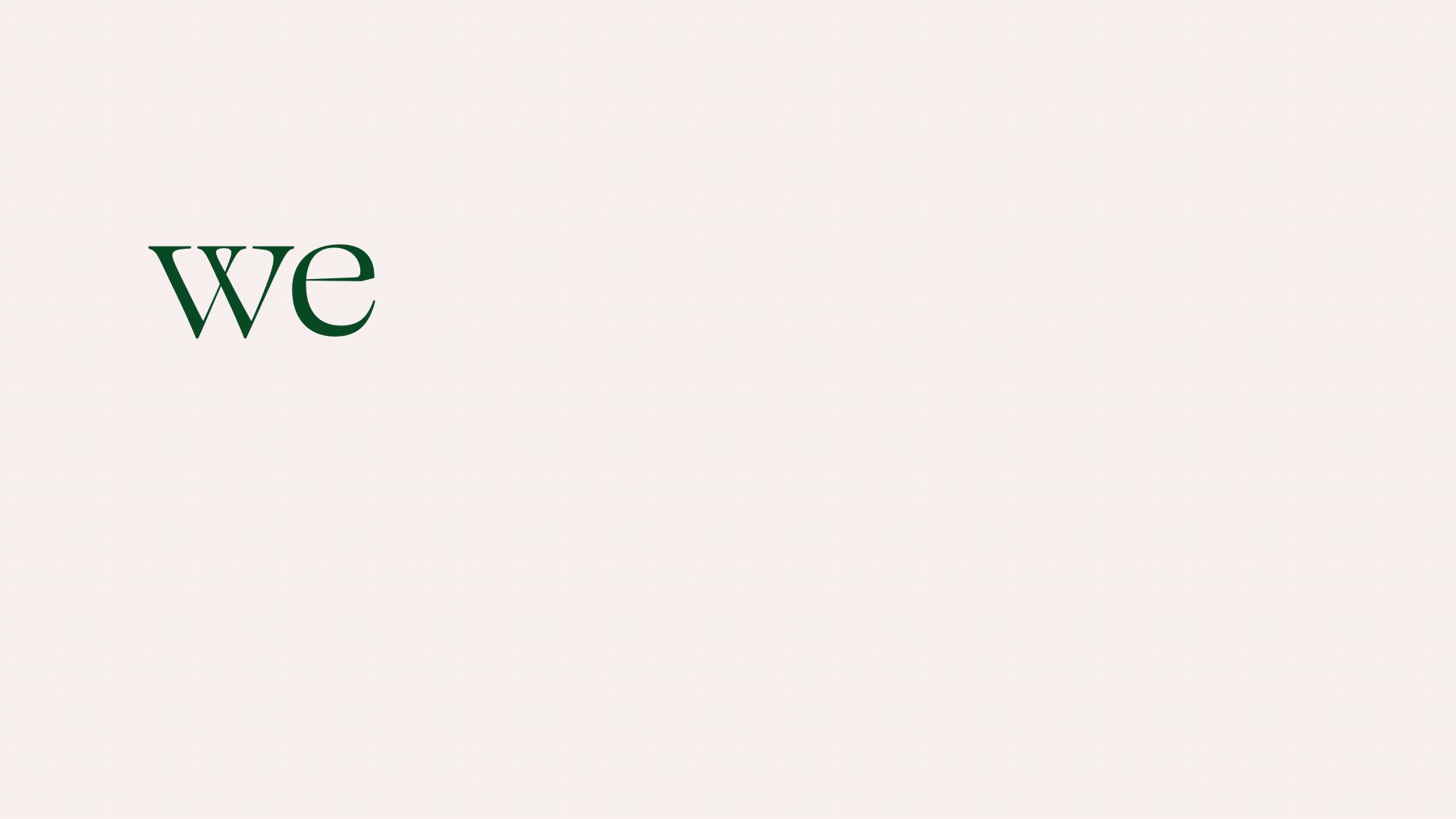 SuperWorks βwe areβ brand-identity animation